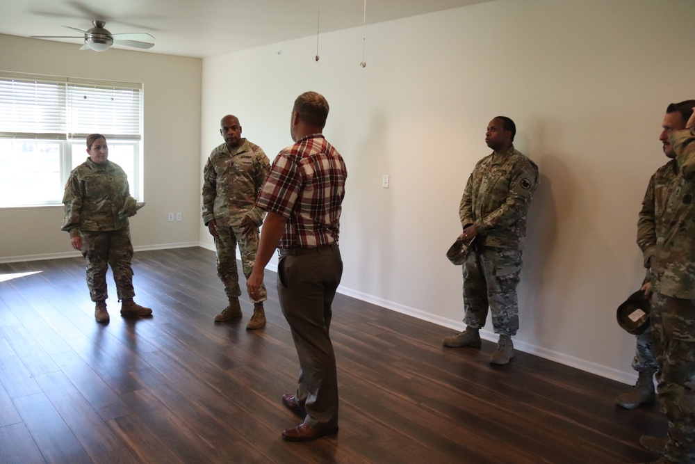 Fort McCoy holds September 2025 ‘walking town hall’ with installation housing residents