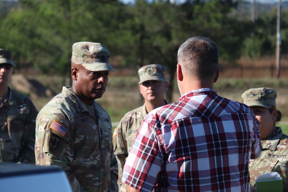 Fort McCoy holds September 2025 ‘walking town hall’ with installation housing residents