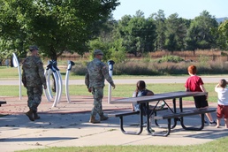 Fort McCoy holds September 2025 ‘walking town hall’ with installation housing residents