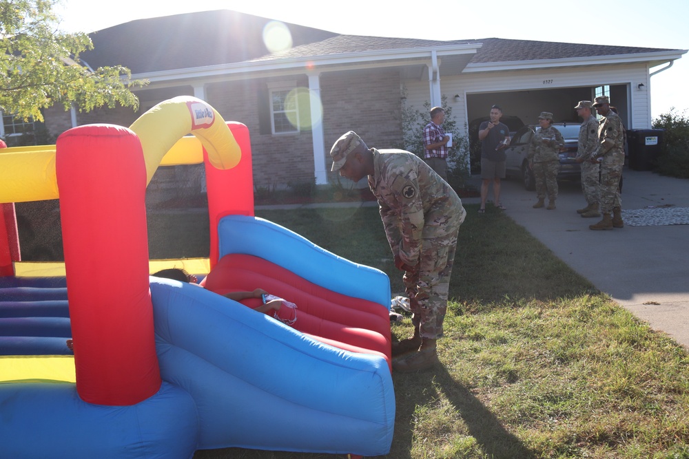 Fort McCoy holds September 2025 ‘walking town hall’ with installation housing residents