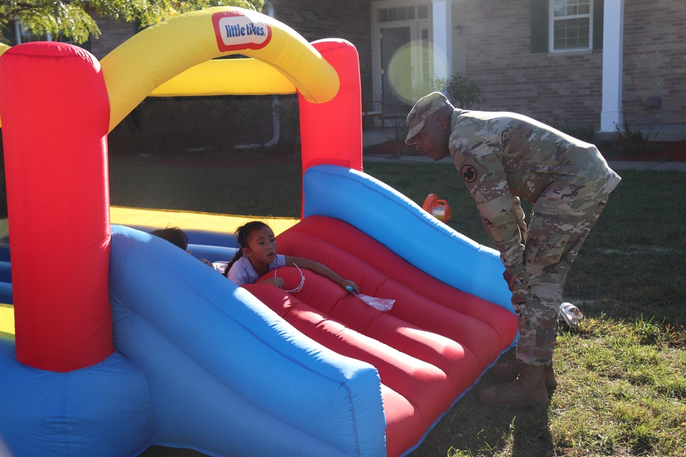 Fort McCoy holds September 2025 ‘walking town hall’ with installation housing residents