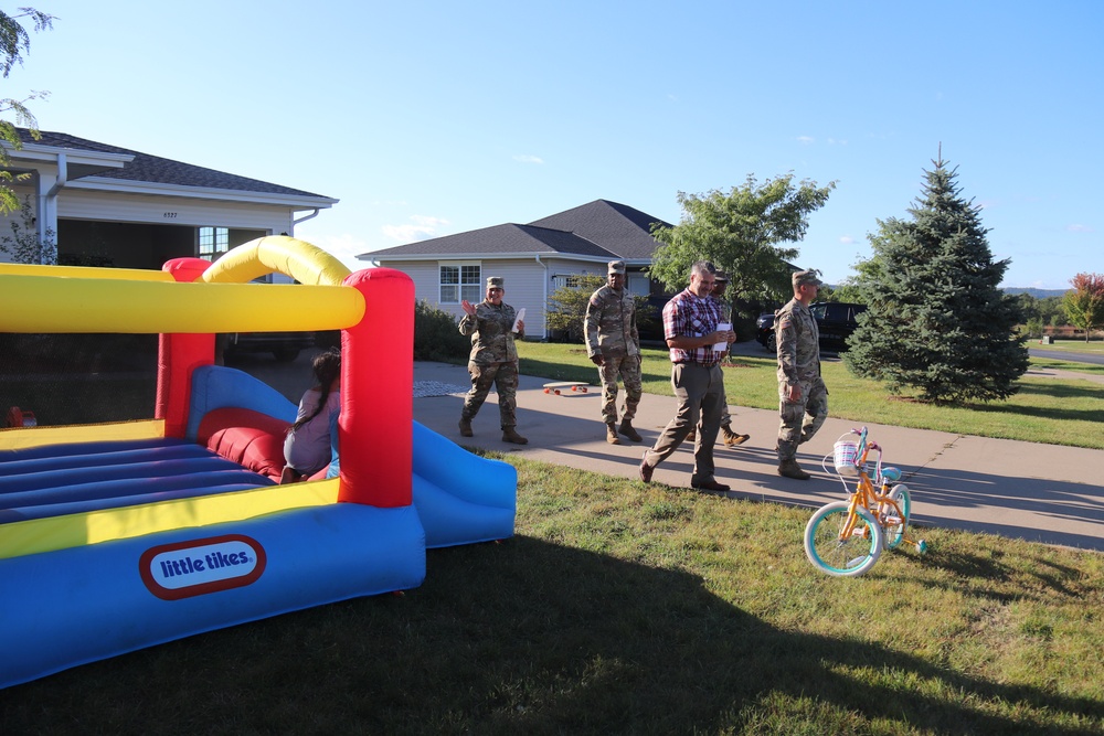 Fort McCoy holds September 2025 ‘walking town hall’ with installation housing residents