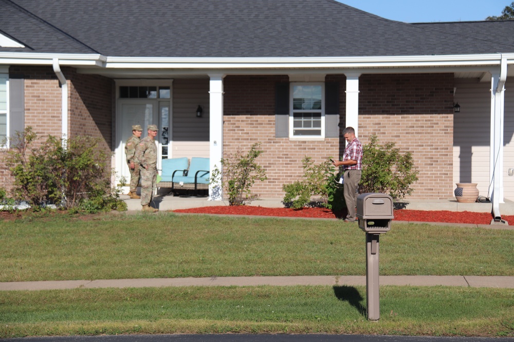Fort McCoy holds September 2025 ‘walking town hall’ with installation housing residents