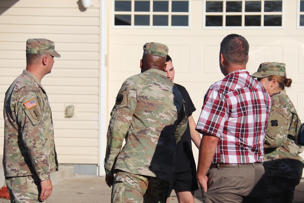 Fort McCoy holds September 2025 ‘walking town hall’ with installation housing residents