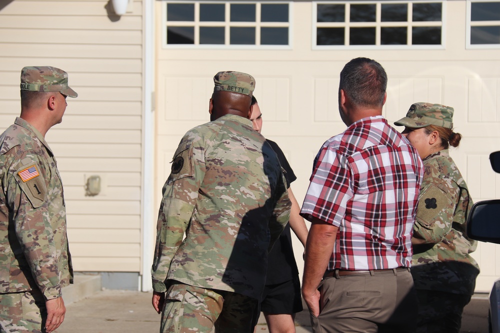 Fort McCoy holds September 2025 ‘walking town hall’ with installation housing residents