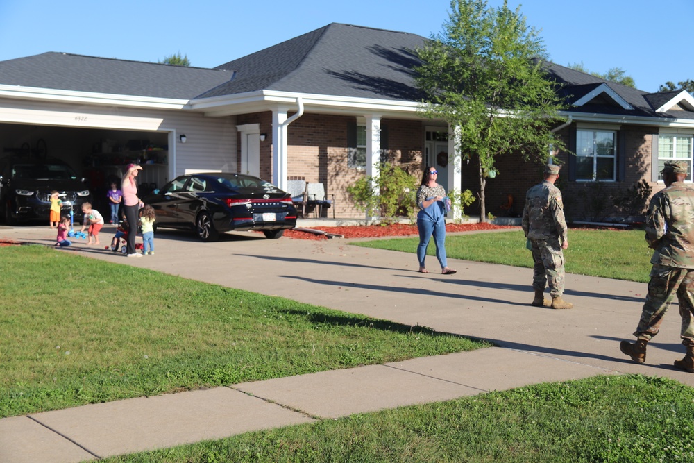 Fort McCoy holds September 2025 ‘walking town hall’ with installation housing residents