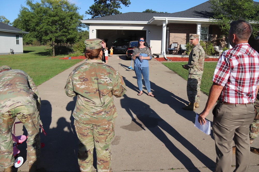 Fort McCoy holds September 2025 ‘walking town hall’ with installation housing residents