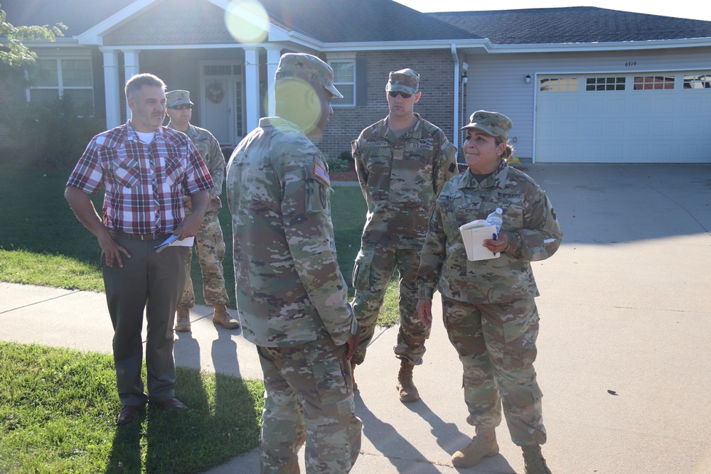 Fort McCoy holds September 2025 ‘walking town hall’ with installation housing residents