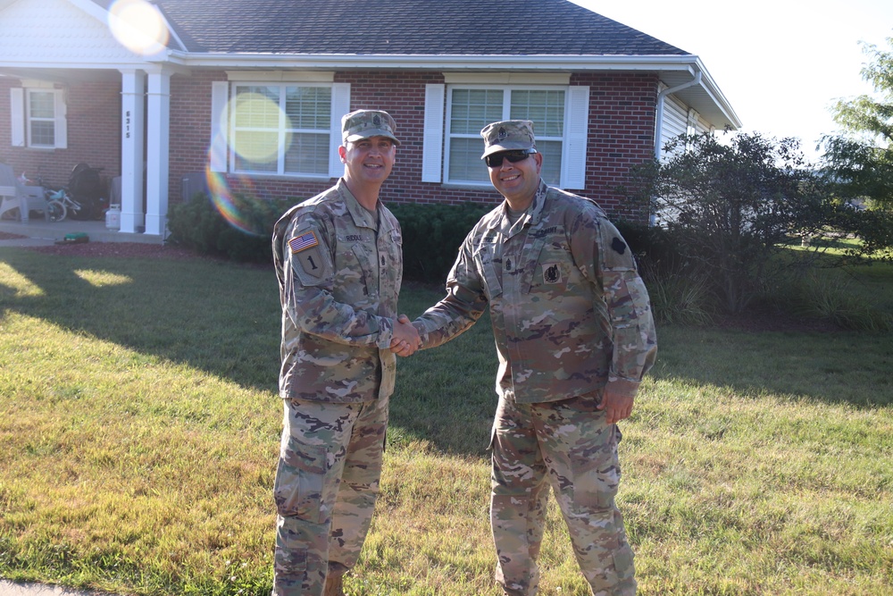 Fort McCoy holds September 2025 ‘walking town hall’ with installation housing residents