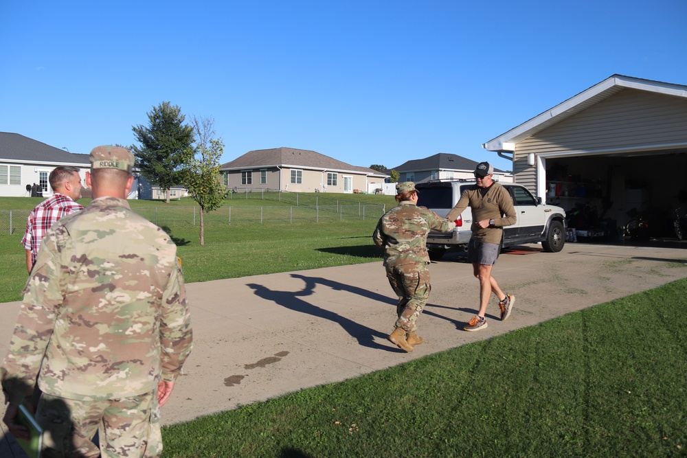 Fort McCoy holds September 2025 ‘walking town hall’ with installation housing residents