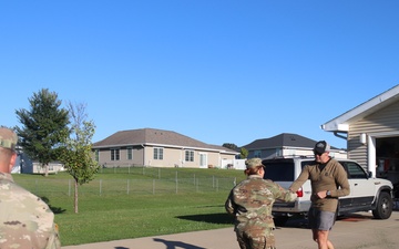 Fort McCoy holds September 2025 ‘walking town hall’ with installation housing residents