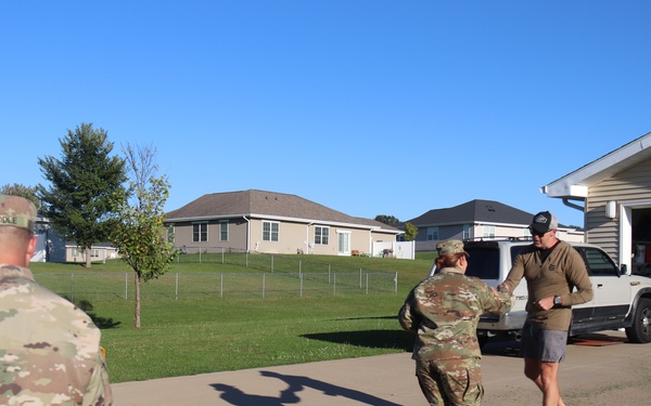 Fort McCoy holds September 2025 ‘walking town hall’ with installation housing residents