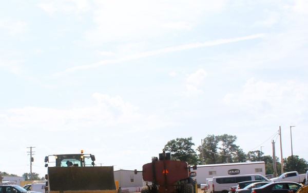 September 2025 construction operations for East Barracks Project at Fort McCoy