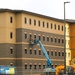 September 2025 construction operations for Fort McCoy East Barracks Project