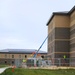 September 2025 construction operations for Fort McCoy East Barracks Project
