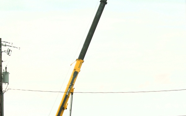 September 2025 construction operations for fiscal year 2024-funded $55.75 million Collective Training Officers Quarters Project at Fort McCoy