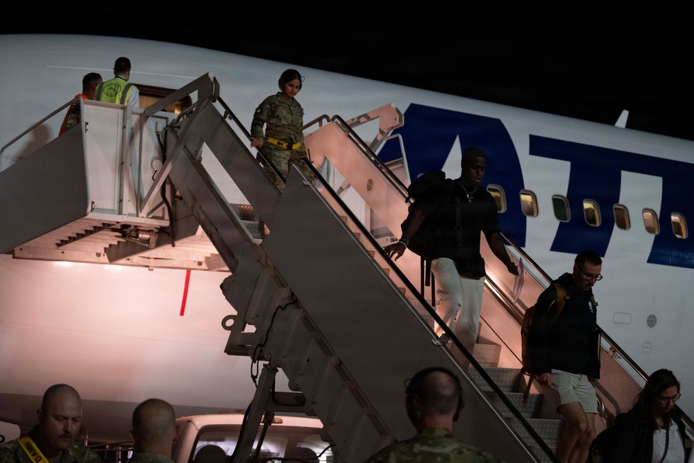 US TRANSCOM Patriot Express Mission Sunsets at Incirlik