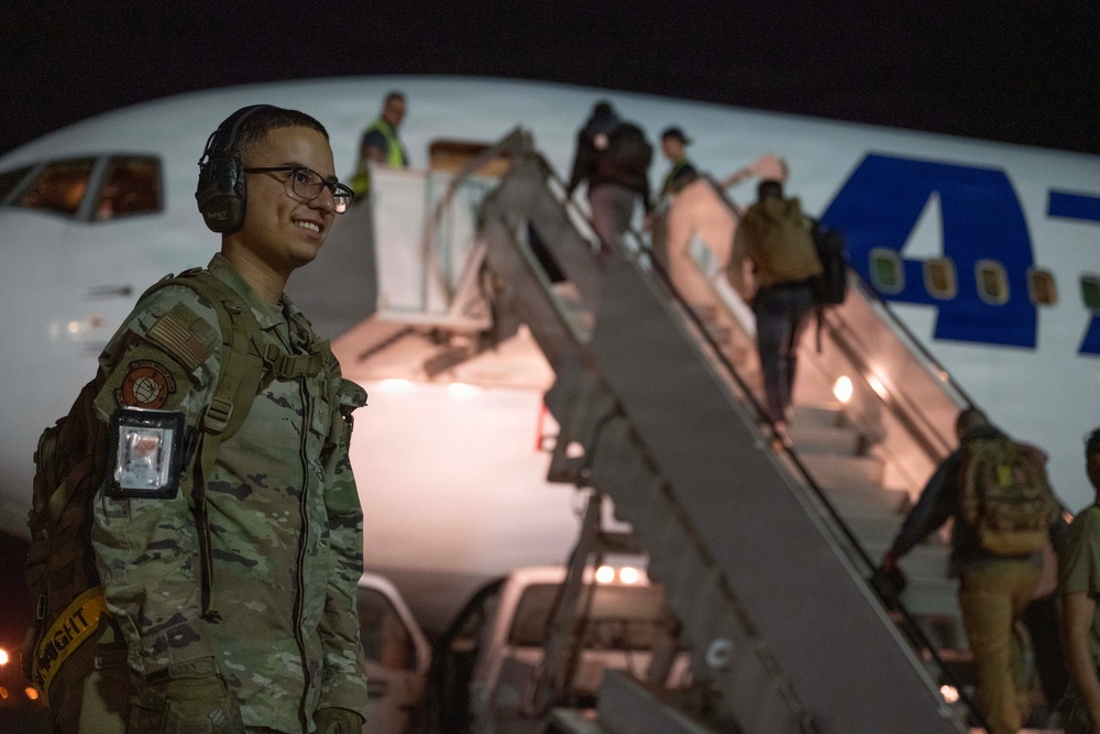 US TRANSCOM Patriot Express Mission Sunsets at Incirlik