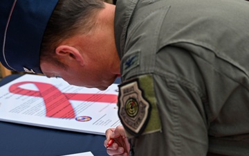 Aviano Air Base Reb Ribbon Week Proclamation 2025