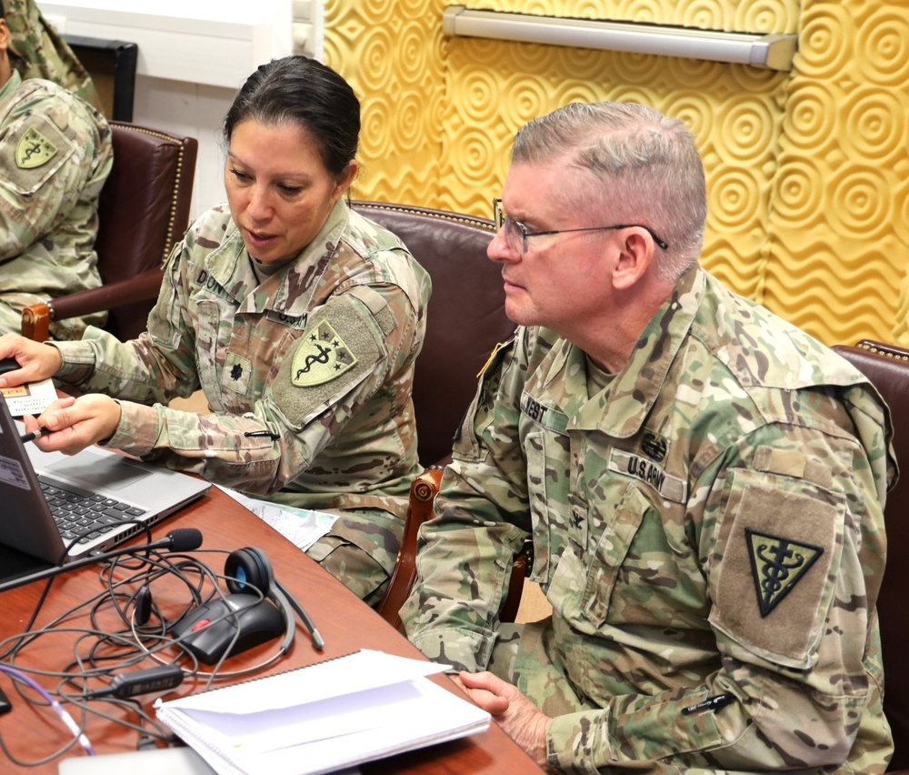 U.S. Army Medical units in Europe take part in Avenger Triad 25 Exercise