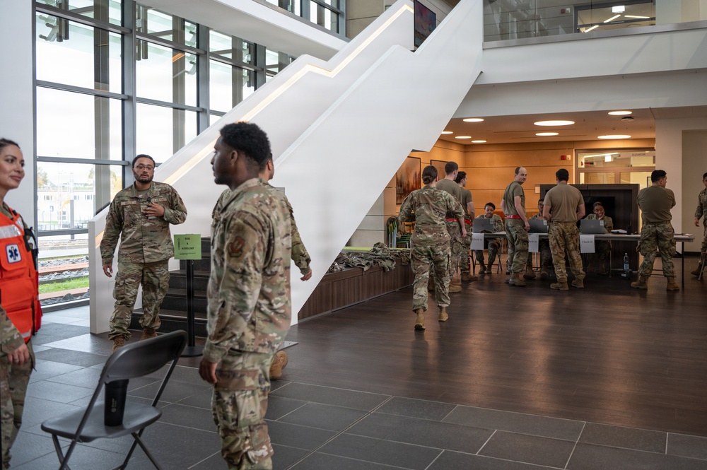 Spangdahlem Airmen roll up their sleeves for readiness during annual shot drive