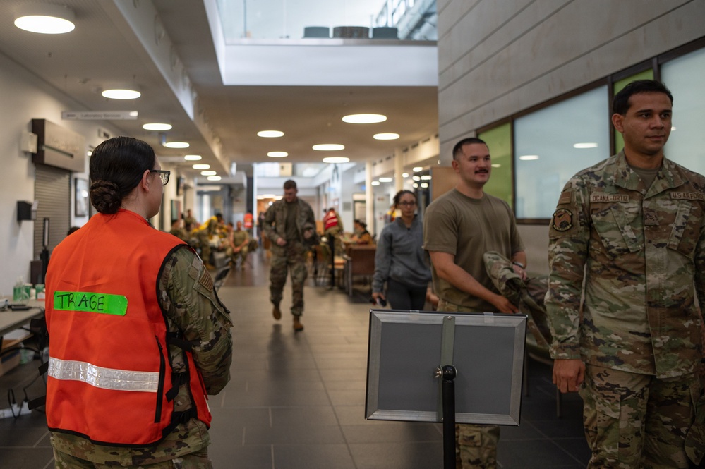 Spangdahlem Airmen roll up their sleeves for readiness during annual shot drive