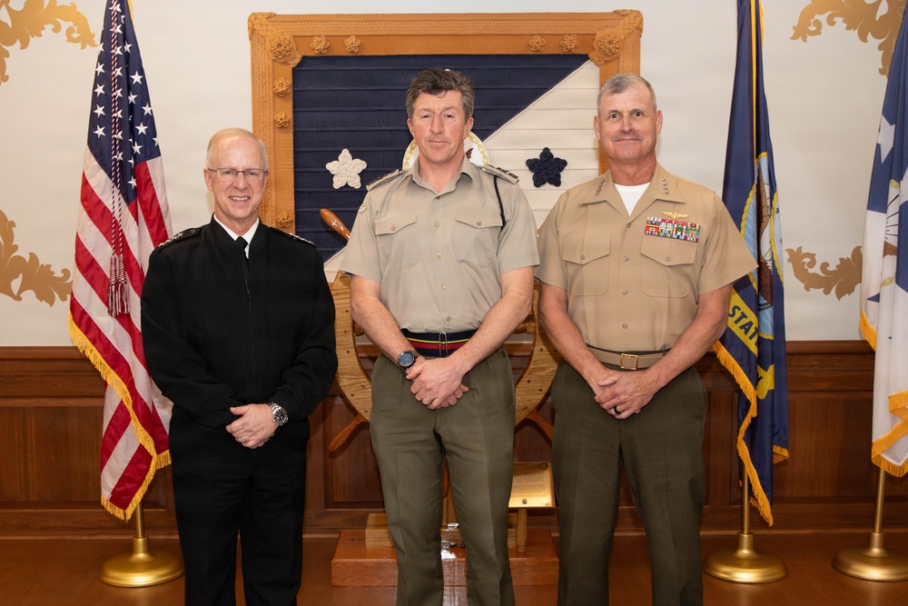 CNO, ACMC Meet with Royal Navy First Sea Lord CNO, ACMC Meet with Royal Navy First Sea Lord