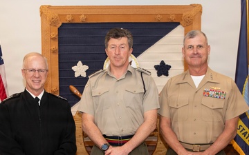 CNO, ACMC Meet with Royal Navy First Sea Lord