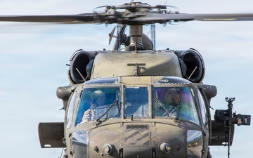 FARP Operations at aerial gunnery