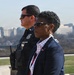 A PFPA special agent monitoring a situation