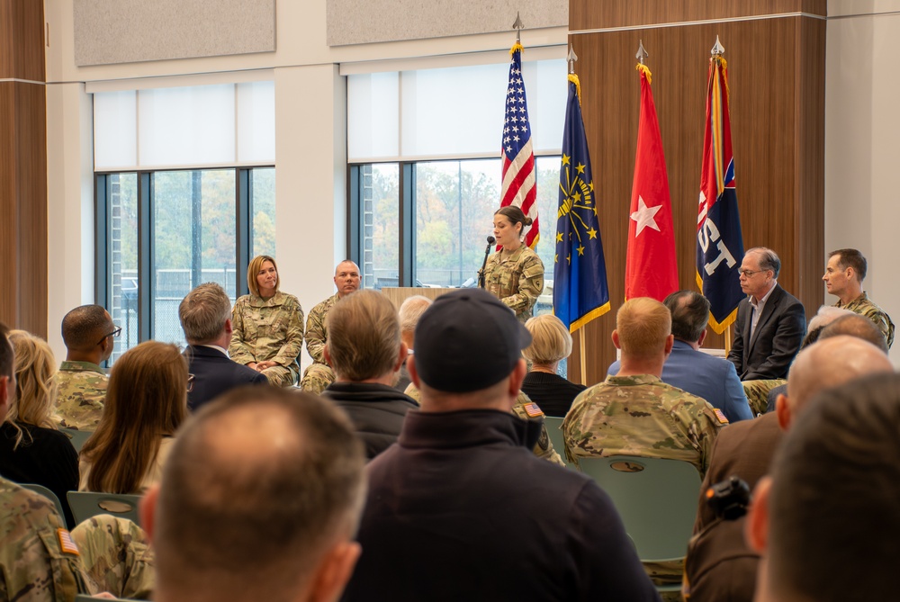 Indiana National Guard opens new readiness center in Hamilton County