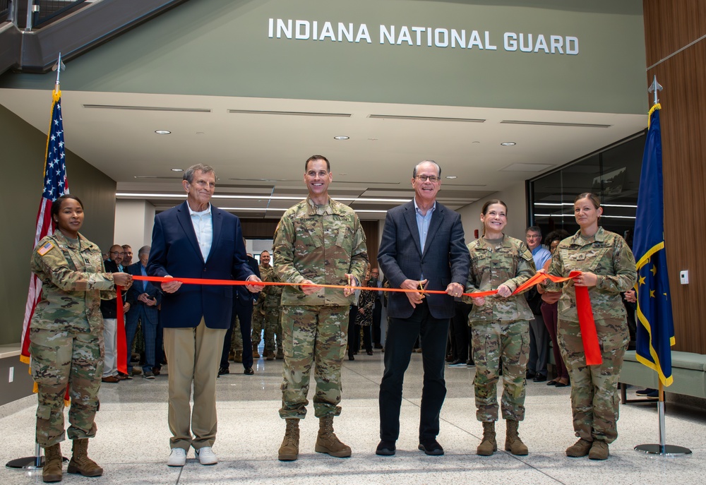 Indiana National Guard open new readiness center in Hamilton County