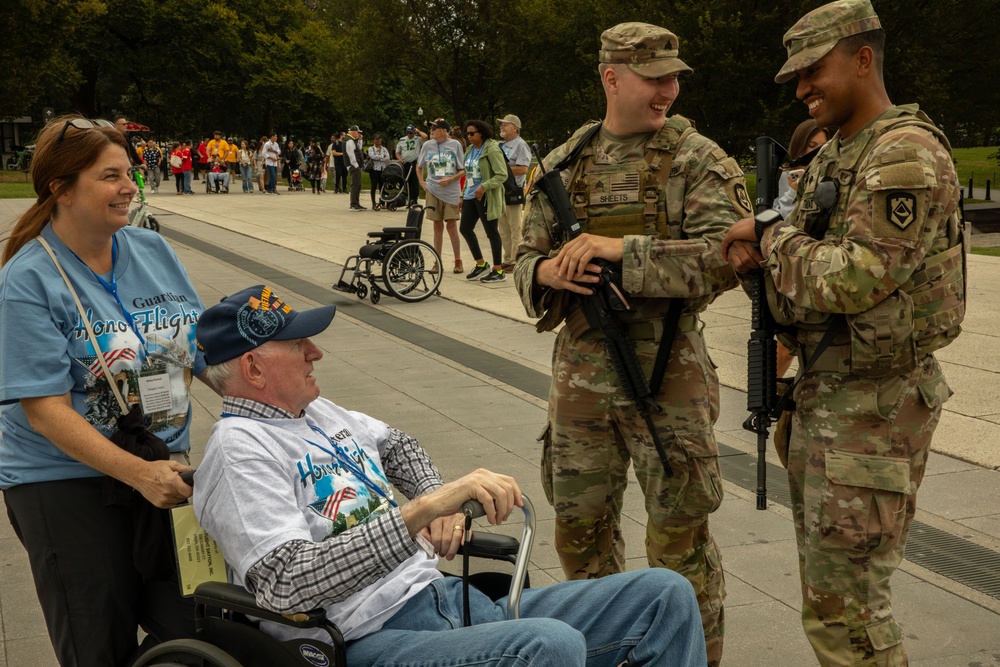 National Guard Patrols National Mall, Supporting Local Law Enforcement