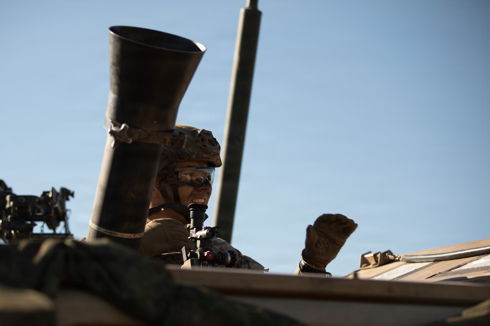 1st Infantry Division Conducts Mortar Training at Novo Selo Training Area, Bulgaria