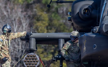 Apache aerial gunnery range
