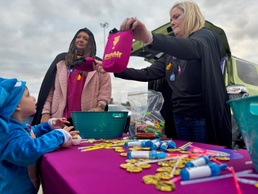 USO Northwest Florida, USCG Cutter Diligence Host Trunk-or-Treat Onboard NAS Pensacola for Naval Station Guantanamo Bay Non-Mission Essential Personnel
