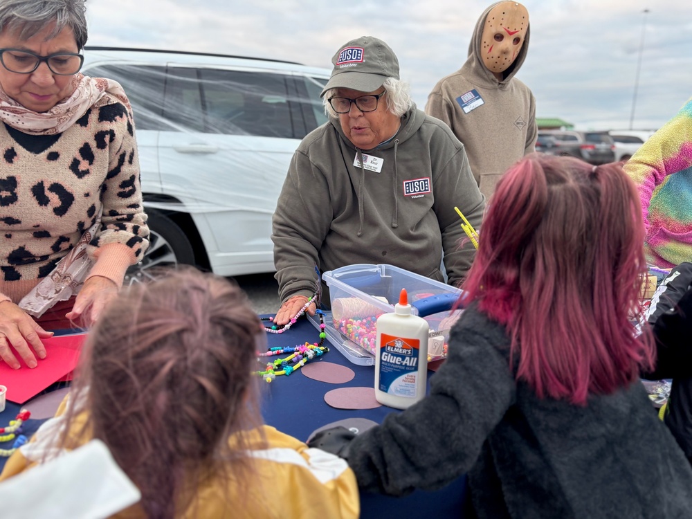 USO Northwest Florida, USCG Cutter Diligence Host Trunk-or-Treat Onboard NAS Pensacola for Naval Station Guantanamo Bay Non-Mission Essential Personnel