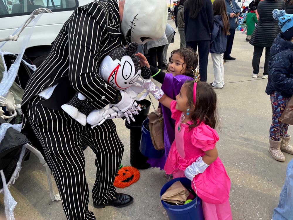 SO Northwest Florida, USCG Cutter Diligence Host Trunk-or-Treat Onboard NAS Pensacola for Naval Station Guantanamo Bay Non-Mission Essential Personnel