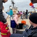 USO Northwest Florida, USCG Cutter Diligence Host Trunk-or-Treat Onboard NAS Pensacola for Naval Station Guantanamo Bay Non-Mission Essential Personnel