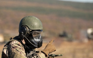 1st Infantry Division Conducts Mortar Training at Novo Selo Training Area, Bulgaria