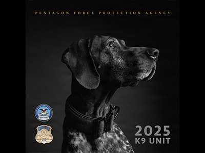 2025 K9 Unit Calendar Cover