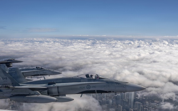 Air Forces Northern completes AMALGAM EAGLE-25 live-fly air defense and Search and Rescue exercise with Canadian Allies and Mexican partners