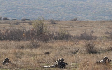 1st Infantry Division Conducts Mortar Training at Novo Selo Training Area, Bulgaria