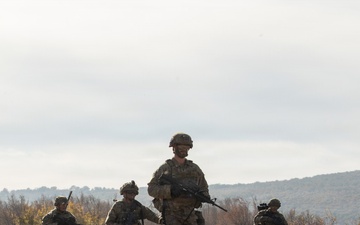 1st Infantry Division Conducts Mortar Training at Novo Selo Training Area, Bulgaria