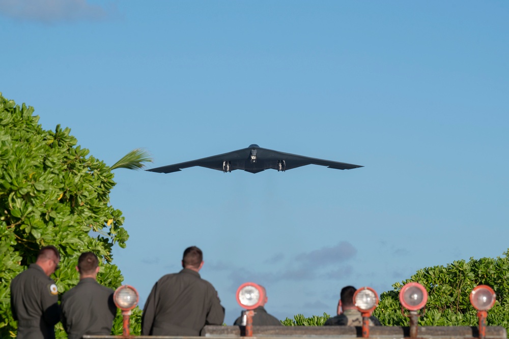 Combat missions conducted from Diego Garcia