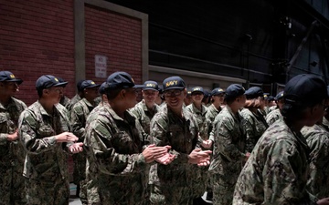 Recruit Training Command Capping Ceremony