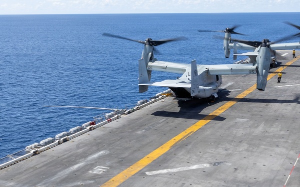 USS Iwo Jima Conducts Flight Operations