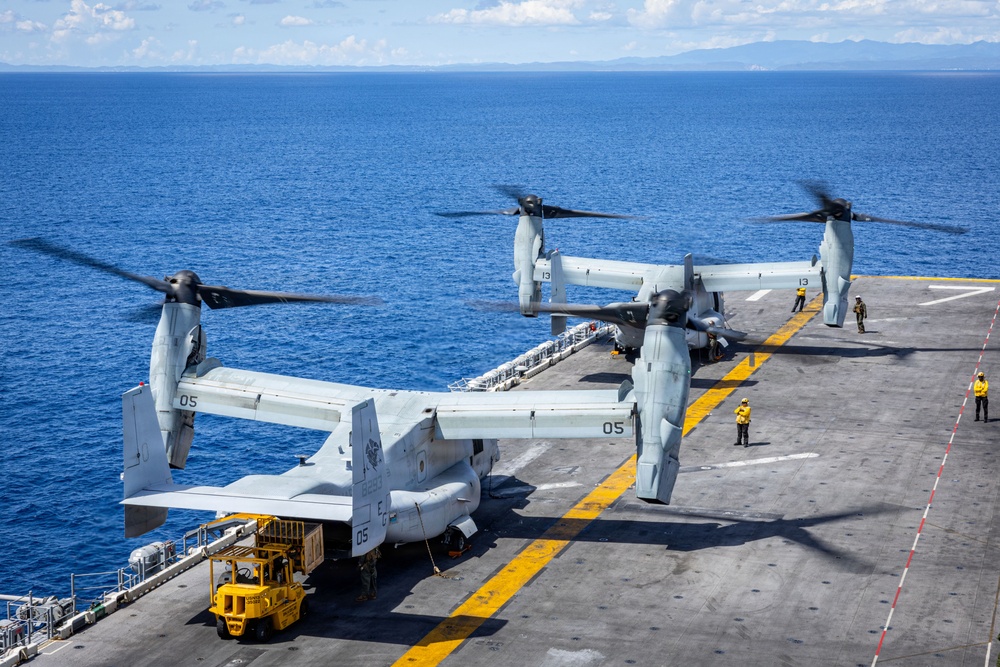 USS Iwo Jima Conducts Flight Operations