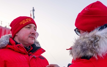 U.S. Coast Guard Cutter Healy conducts Ice Station in Arctic Ocean