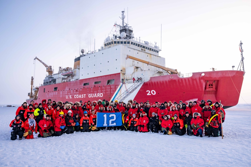 U.S. Coast Guard Cutter Healy conducts Ice Station in Arctic Ocean